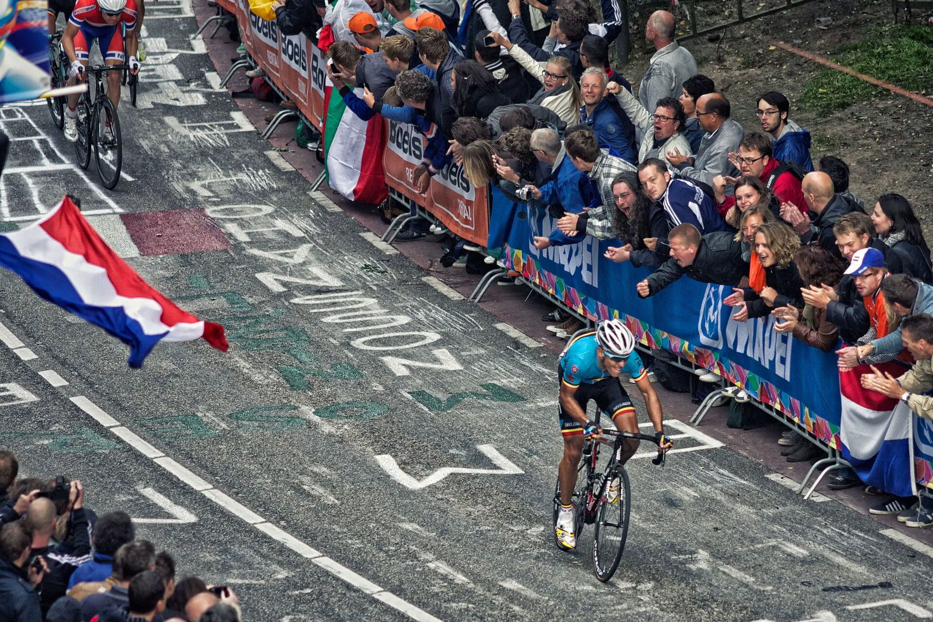 Amstel Gold Race route in Netherlands