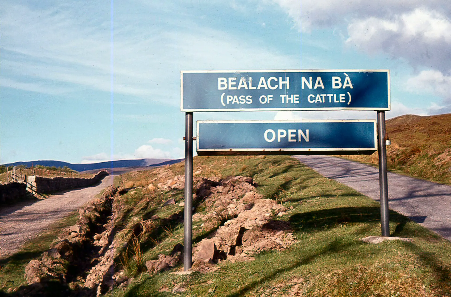 Bealach na Bà route in Scotland