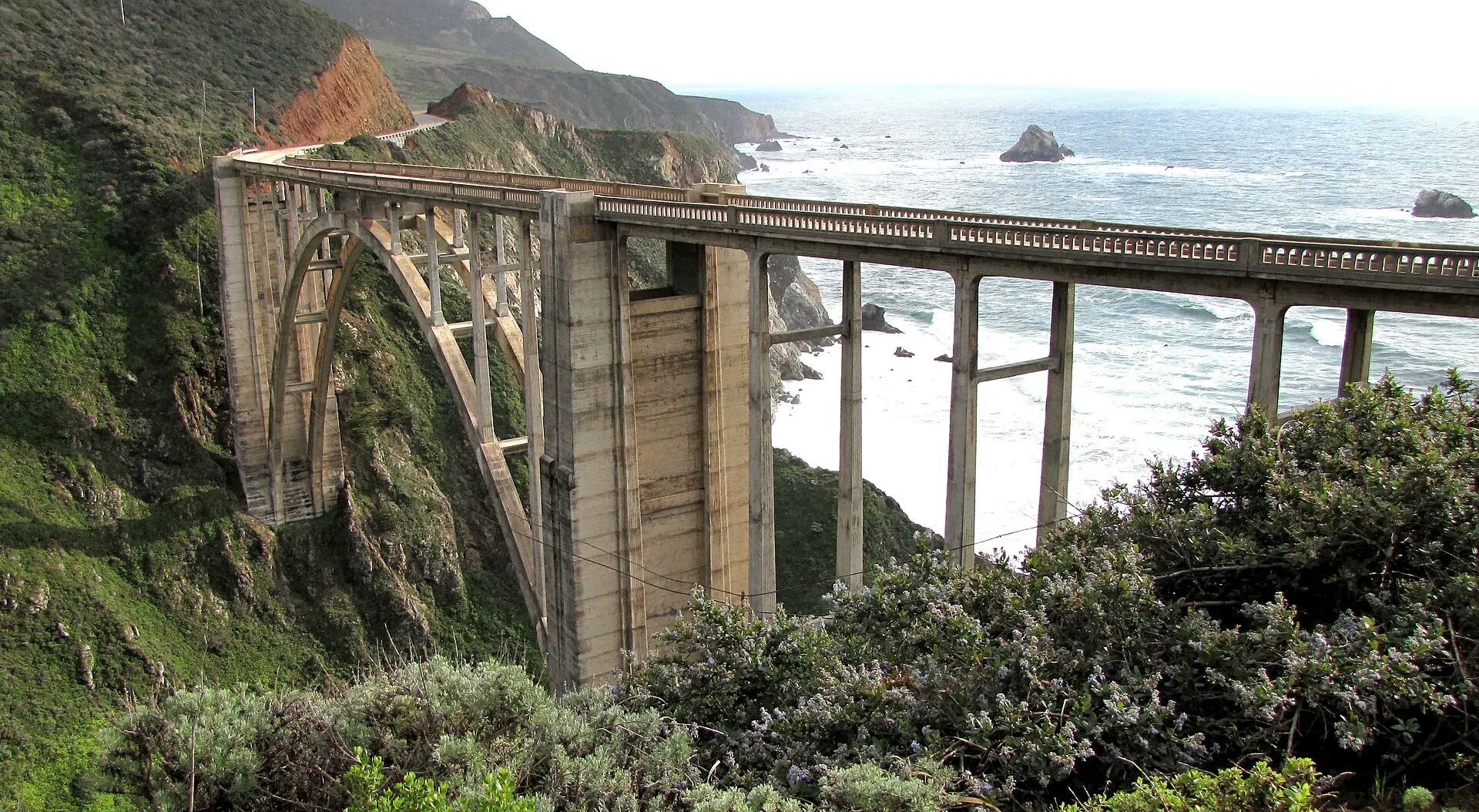 Big Sur route in USA