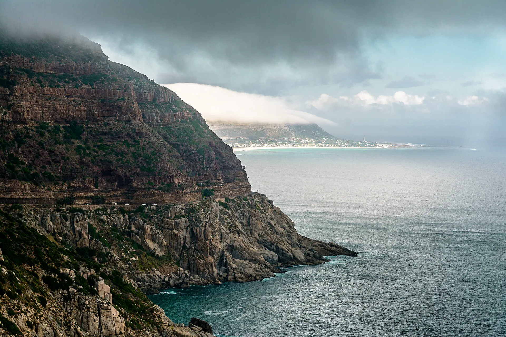 Chapman’s Peak route in South Africa