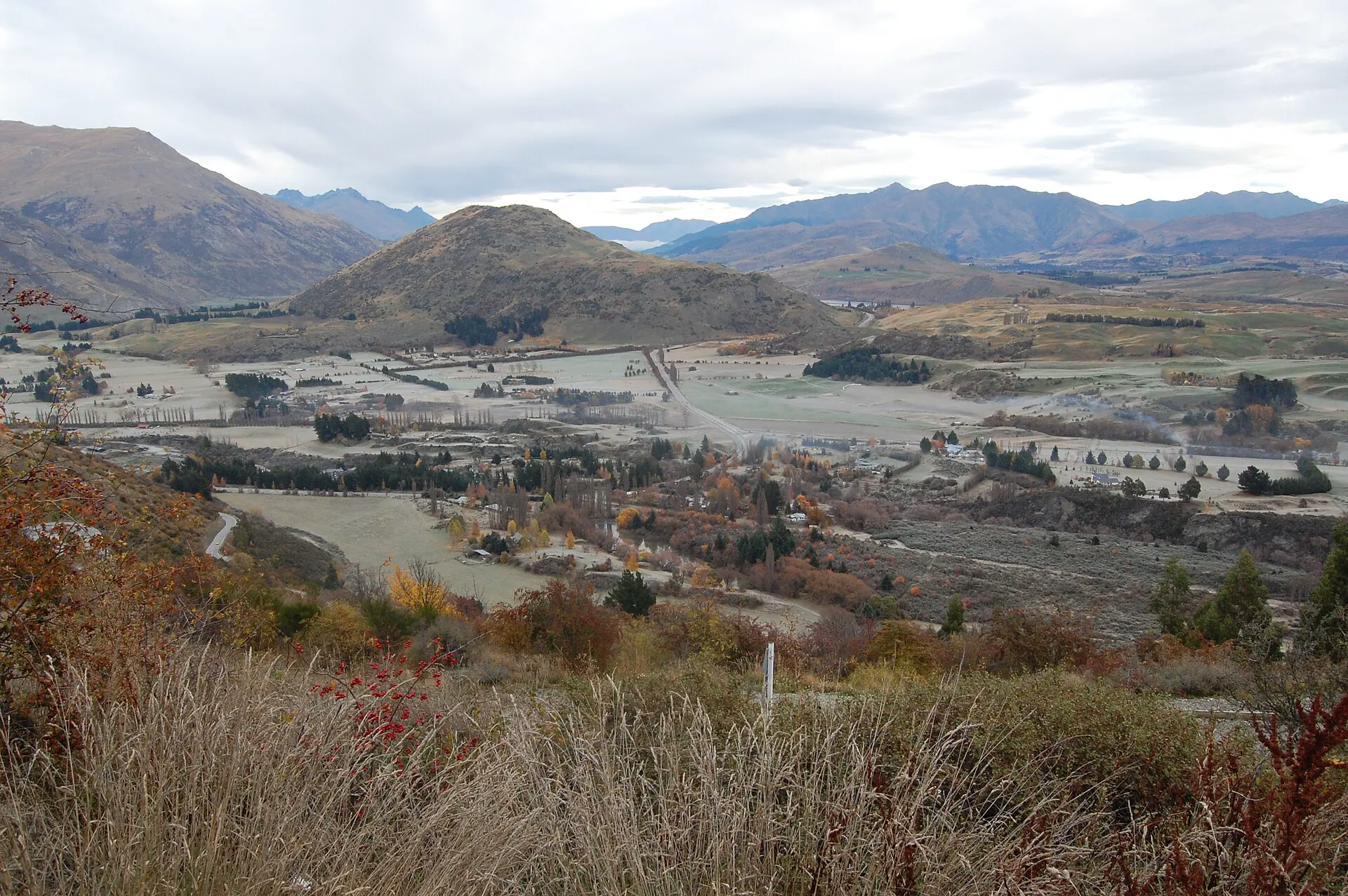 Crown Range route in New Zealand
