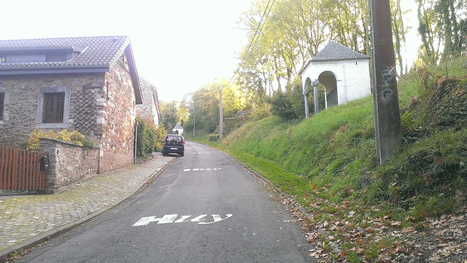 La Flèche Wallonne route in Belgium