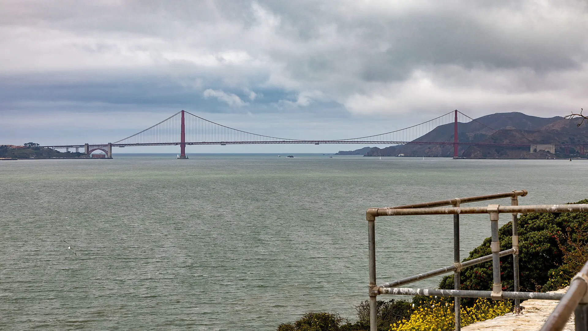 Golden Gate route in USA