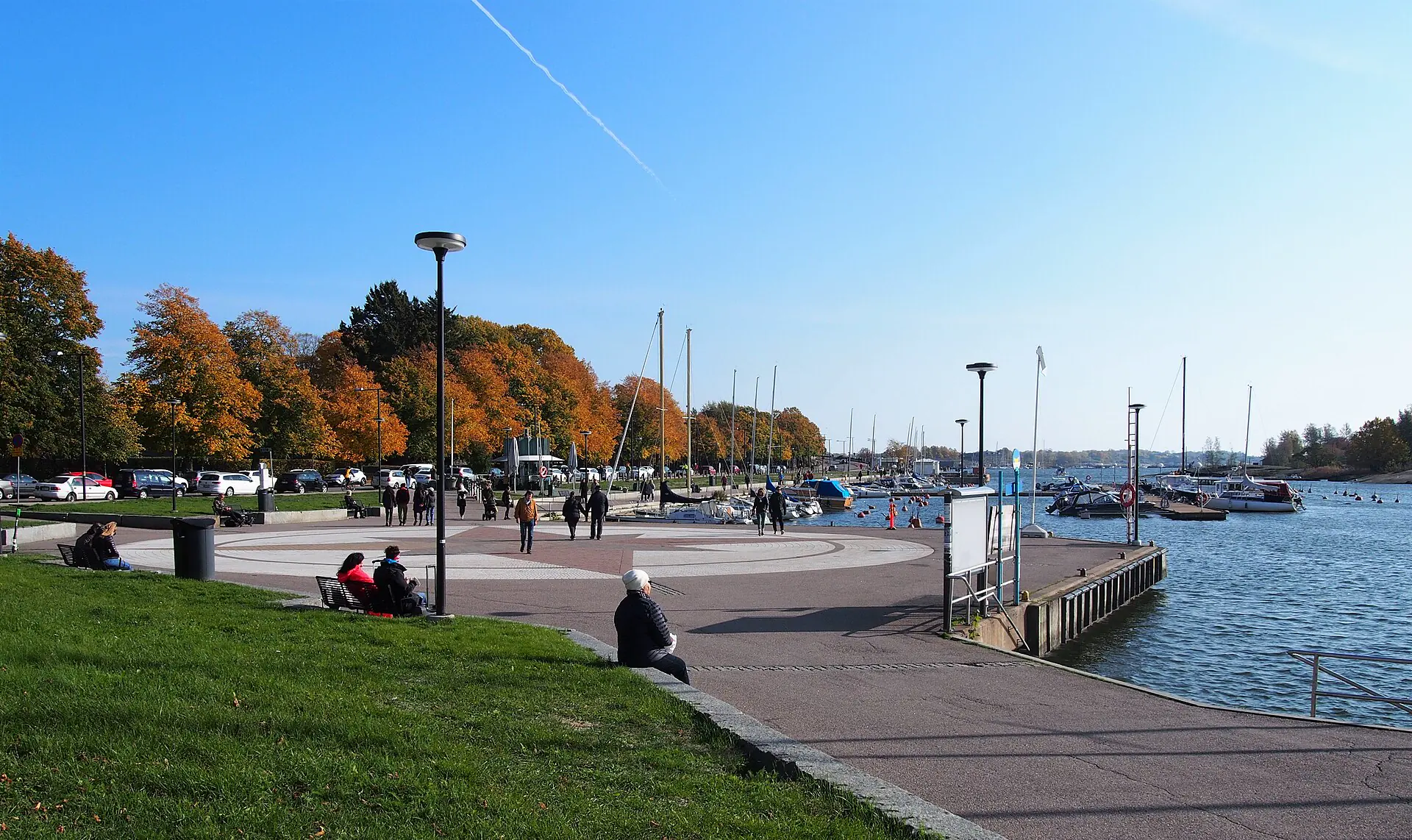 Helsinki waterfront route in Finland