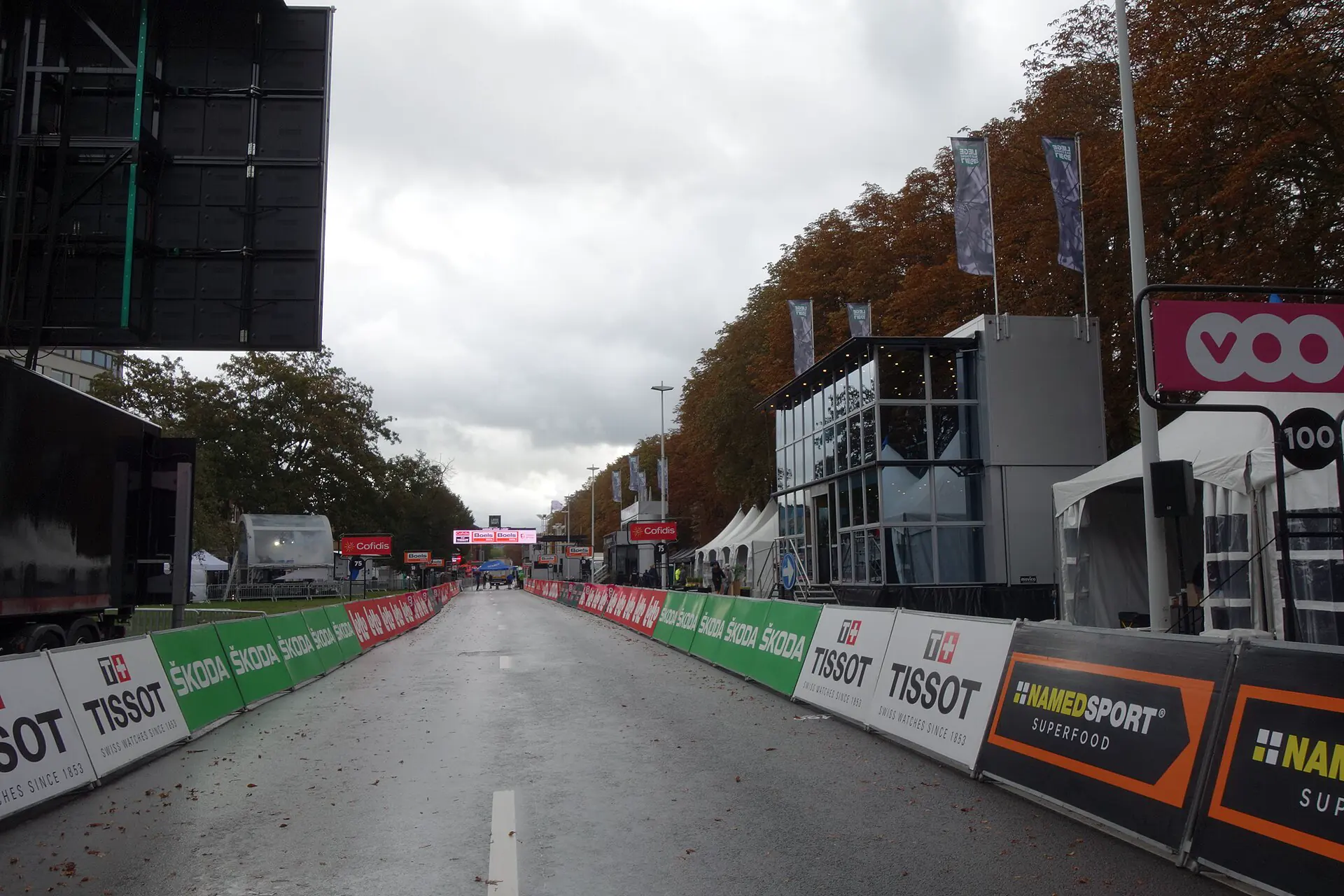 Liège–Bastogne–Liège route in Belgium