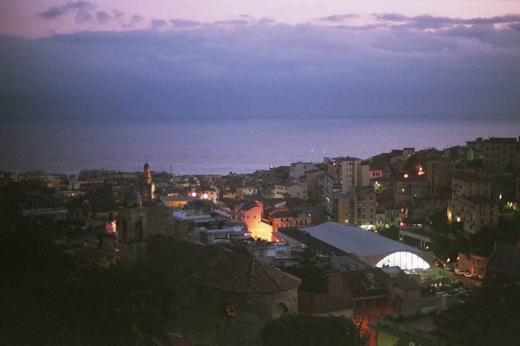 Milan–San Remo route in Italy