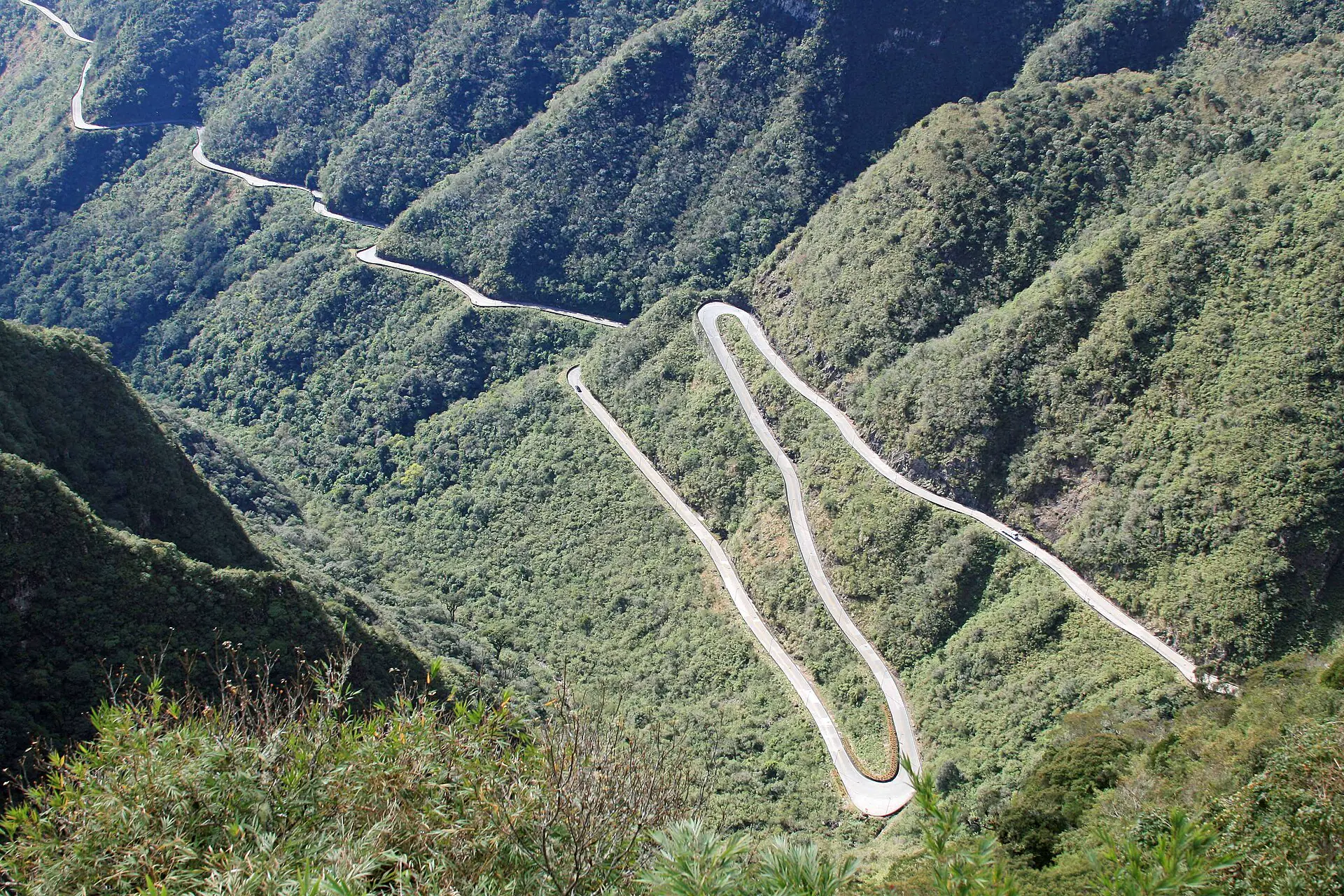 Serra do Rio do Rastro route in Brazil