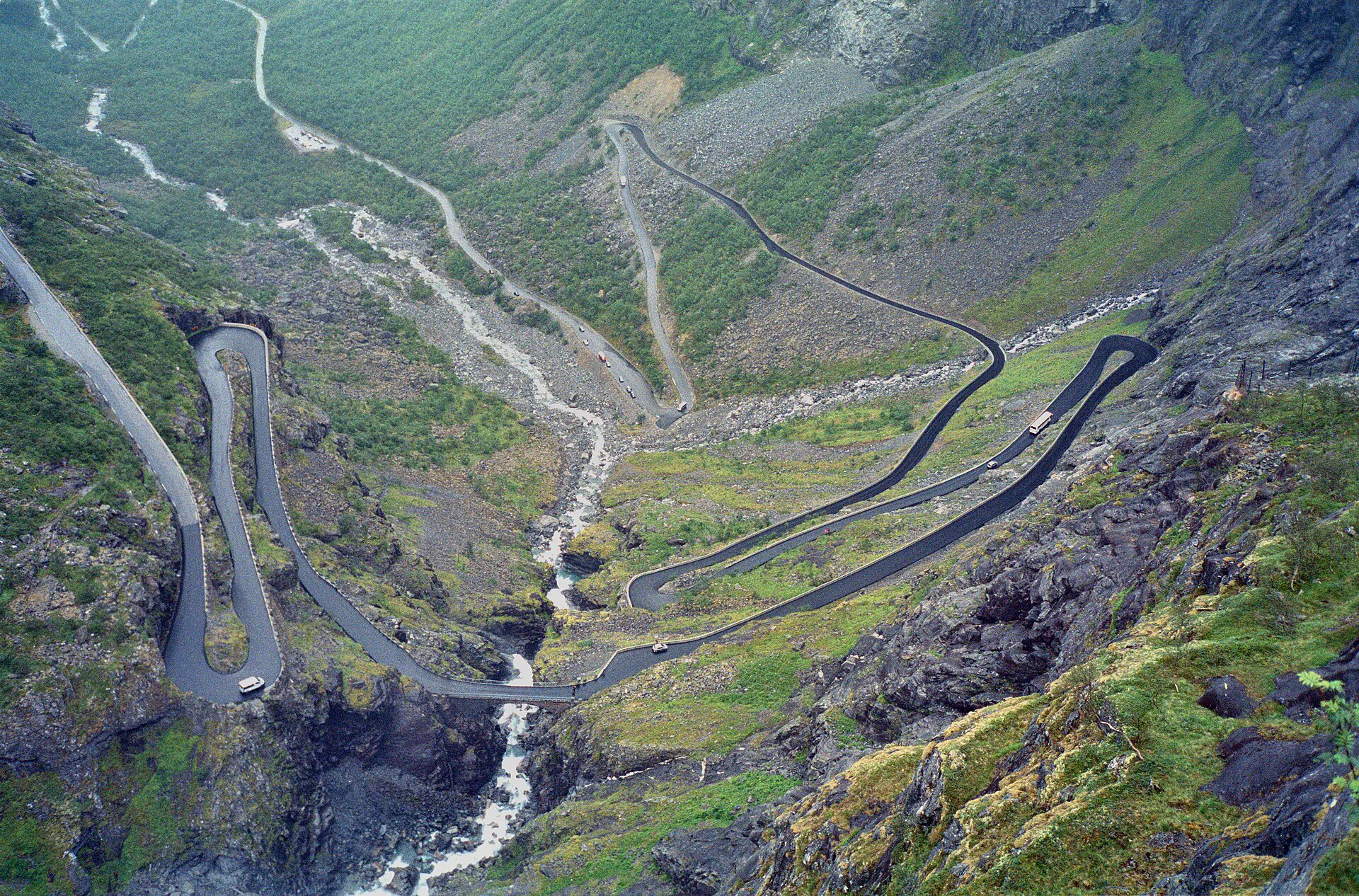 Trollstigen route in Norway