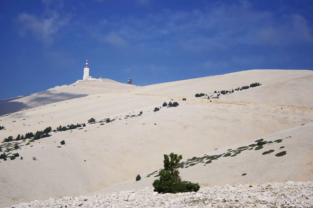Mont Ventoux route in France